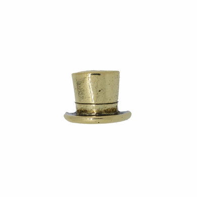 Top Hat Gold Lapel Pin