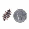 Oak Leaf Copper Lapel Pin