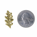 Oak Leaf Gold Lapel Pin