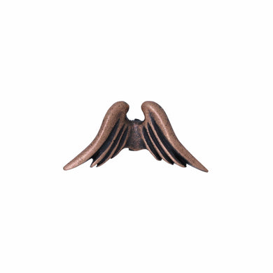 Angel Wings Copper Lapel Pin