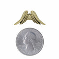 Angel Wings Gold Lapel Pin