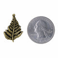 Fern Gold Lapel Pin