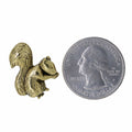 Squirrel Gold Lapel Pin