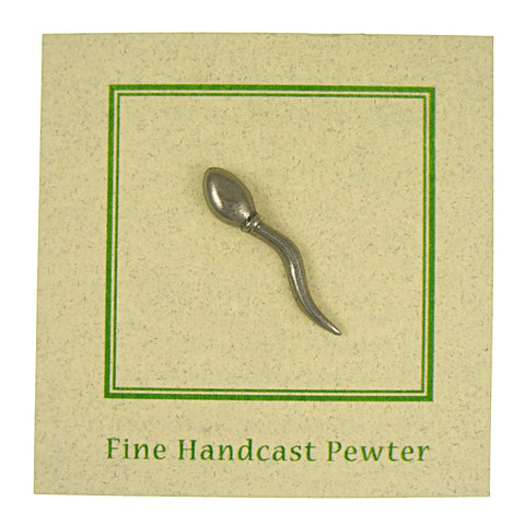 Sperm Lapel Pin