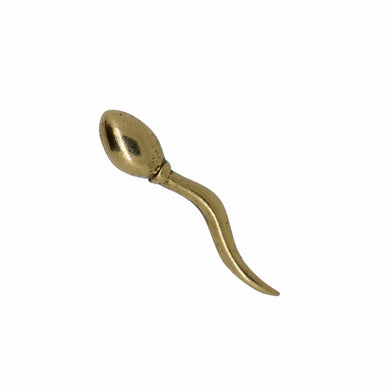 Sperm Gold Lapel Pin | lapelpinplanet