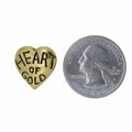 Heart of Gold Gold Lapel Pin