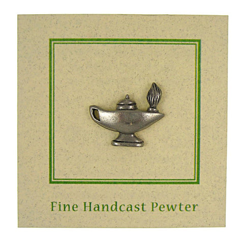 Lamp of Learning Lapel Pin