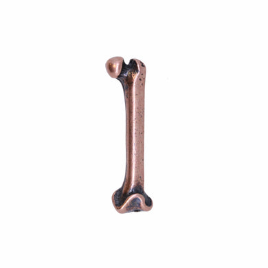 Femur Bone Copper Lapel Pin | lapelpinplanet