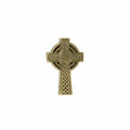 Celtic Cross Gold Lapel Pin