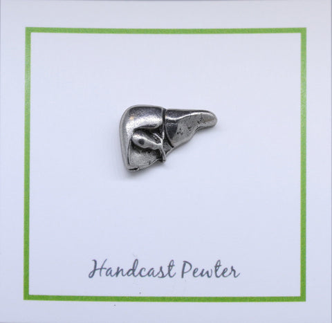 Liver Lapel Pin