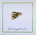 Liver Gold Lapel Pin