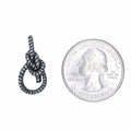 Bowline Knot Lapel Pin