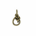 Bowline Knot Gold Lapel Pin