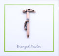 Mountaineering Axe Copper Lapel Pin