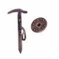 Mountaineering Axe Copper Lapel Pin