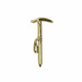 Mountaineering Axe Gold Lapel Pin