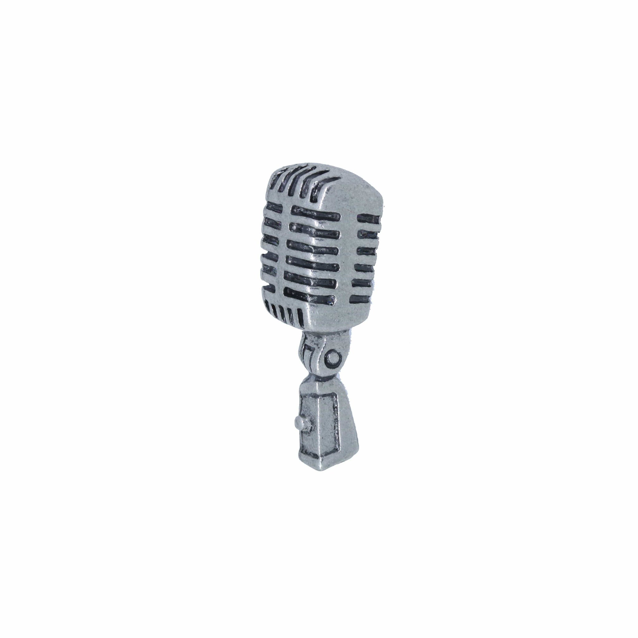 Microphone Lapel Pin