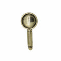 Magnifying Glass Gold Lapel Pin