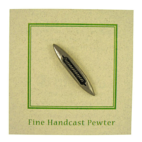 Weavers' Shuttle Lapel Pin