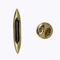 Weaver's Shuttle Gold Lapel Pin