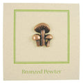 Mushrooms Copper Lapel Pin