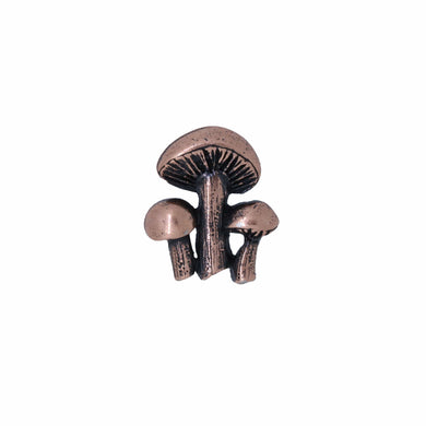 Mushrooms Copper Lapel Pin