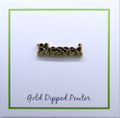 Blessed Gold Lapel Pin