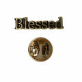 Blessed Gold Lapel Pin