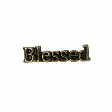 Blessed Gold Lapel Pin