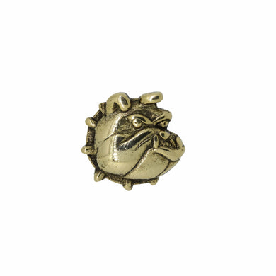Bulldog Gold Lapel Pin