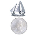 Sailboat 2 Lapel Pin