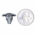 Bull Head Lapel Pin