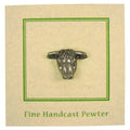 Bull Head Lapel Pin