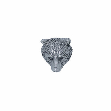 Bear Head Lapel Pin