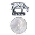 Cow Power Lapel Pin