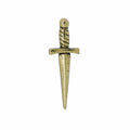 Dagger Gold Lapel Pin