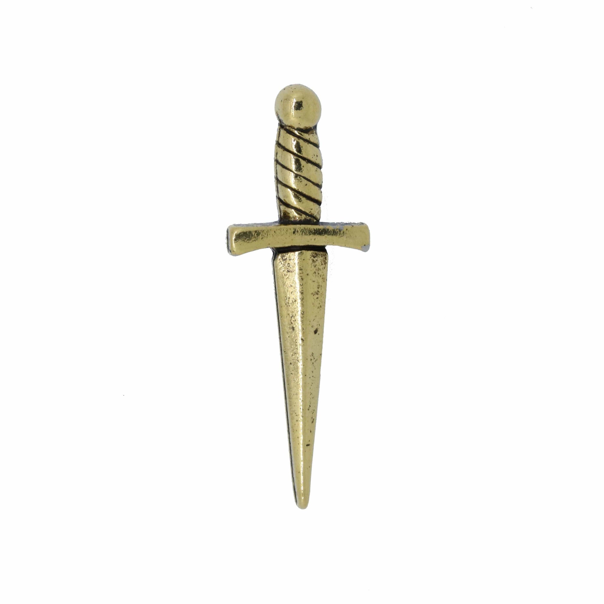 Dagger Gold Lapel Pin