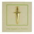 Dagger Gold Lapel Pin