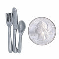 Fork Knife and Spoon Lapel Pin