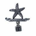 Volunteer Starfish Lapel Pin