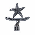 Volunteer Starfish Lapel Pin