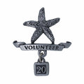 Volunteer Starfish Lapel Pin