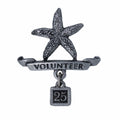 Volunteer Starfish Lapel Pin