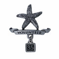 Volunteer Starfish Lapel Pin