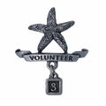 Volunteer Starfish Lapel Pin