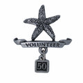 Volunteer Starfish Lapel Pin