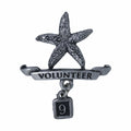 Volunteer Starfish Lapel Pin