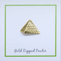 Pyramid Gold Lapel Pin