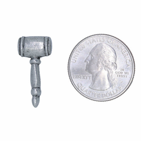 Gavel Lapel Pin
