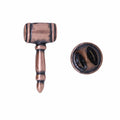 Gavel Copper Lapel Pin